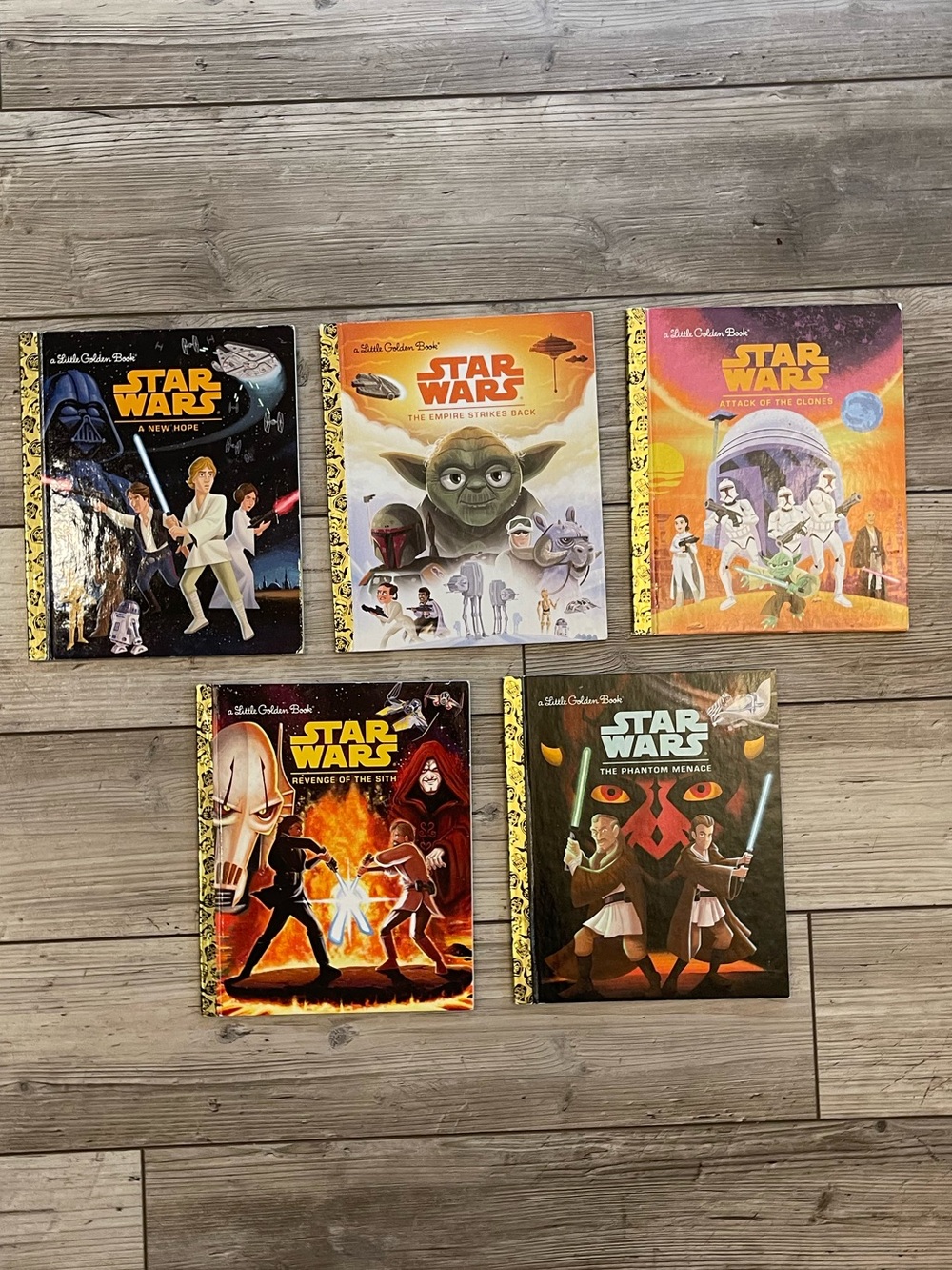 Little Golden Books | Star Wars Books | Set of 5